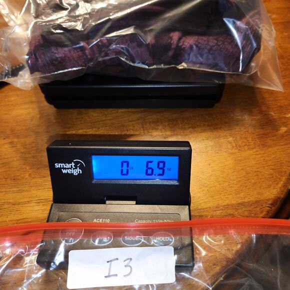 NORTON McNAUGHTON Samburo Midi Maxi Skirt 8 Purple Black Print Whimsigoth Witchy - Picture 12 of 12